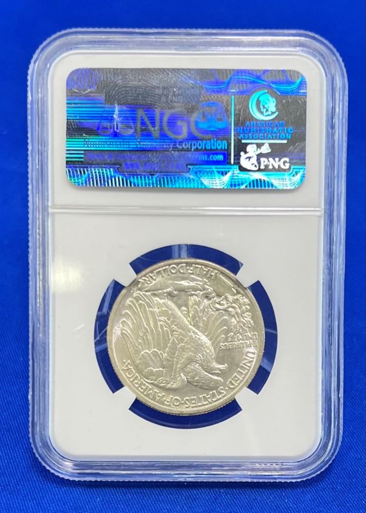 1941-D Walking Liberty Half Dollar MS 62 NGC (4)
