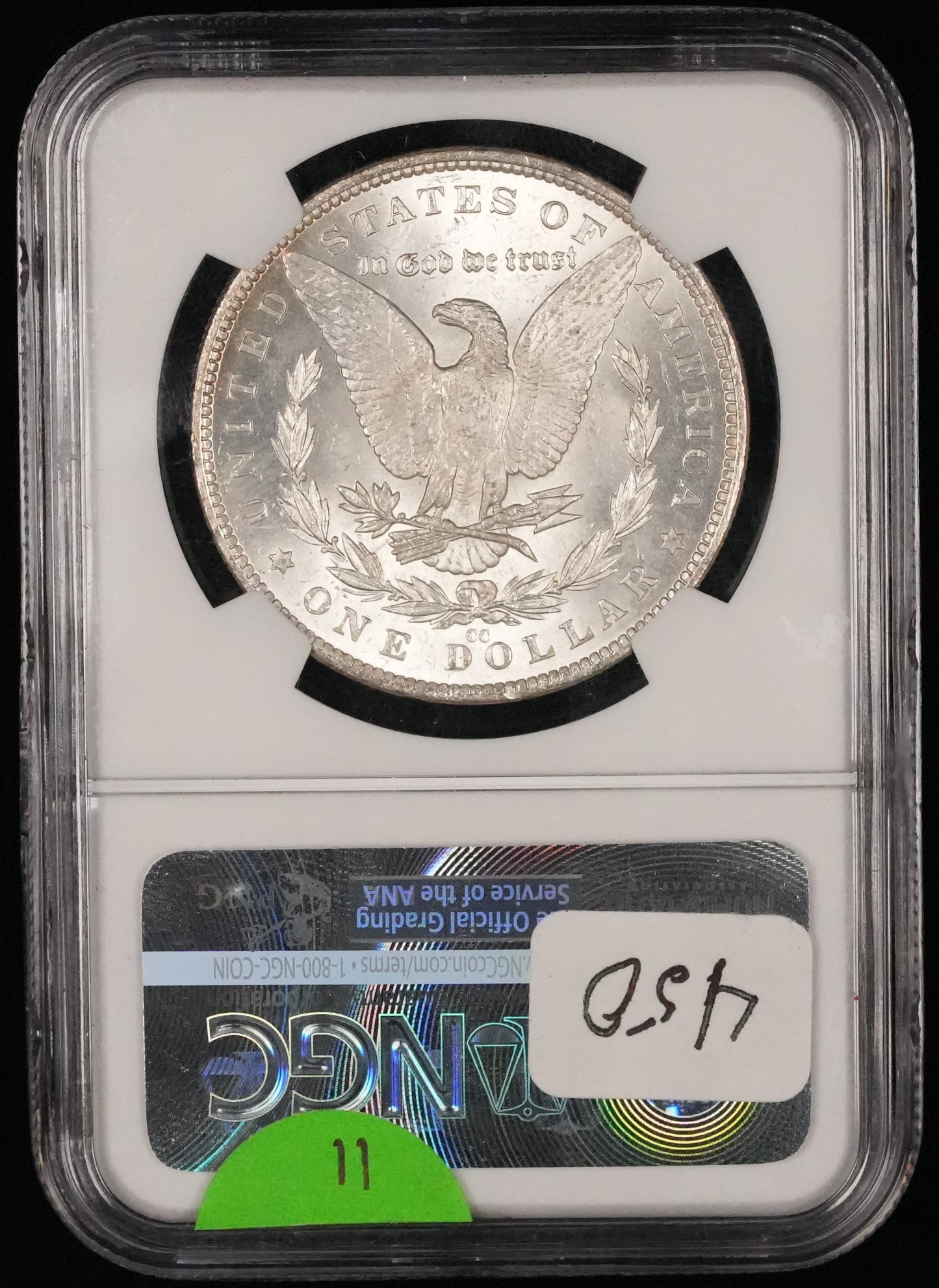 1882-CC Morgan Dollar MS 64 NGC (11)