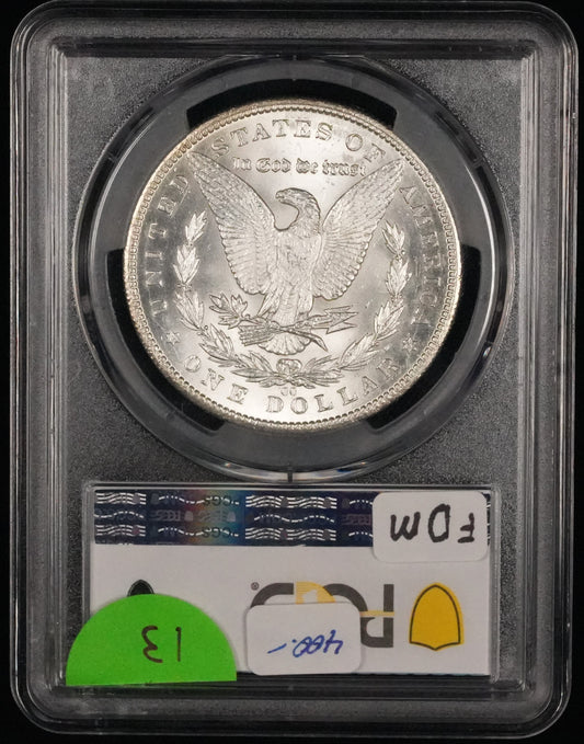 1884-CC Morgan Silver Dollar MS 63 PCGS (13)