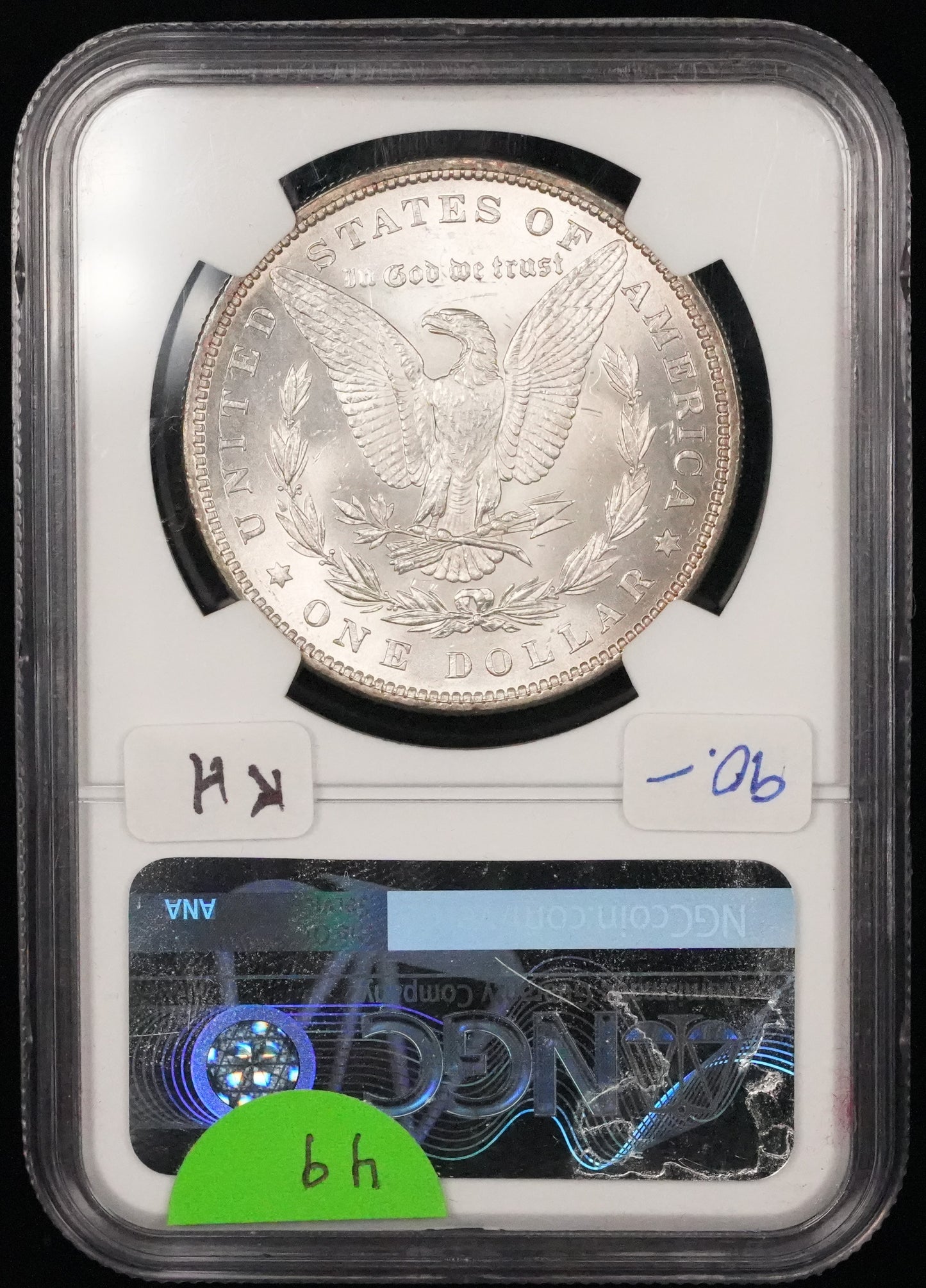1880 Morgan Dollar MS 63 NGC (49)