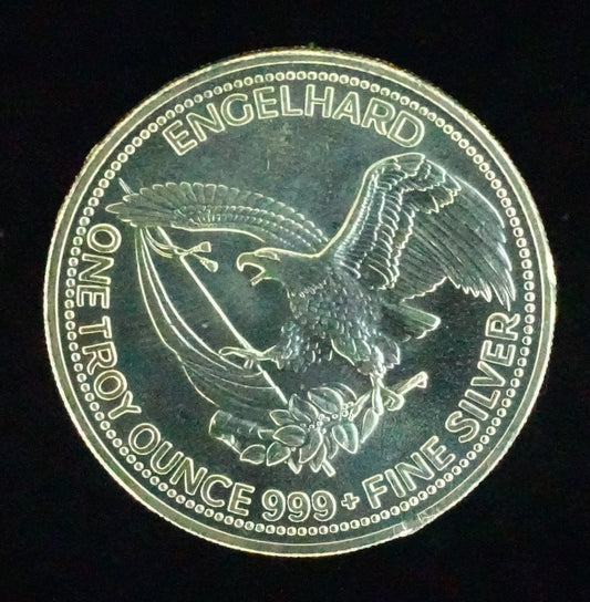 1985 - 1ozt Silver Engelhard Prospector Round (78)