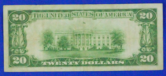 1928 $20 Gold Certificate (95)