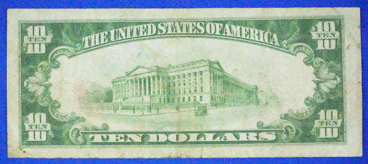 1929 $10 National Note - Hickory, NC (98)