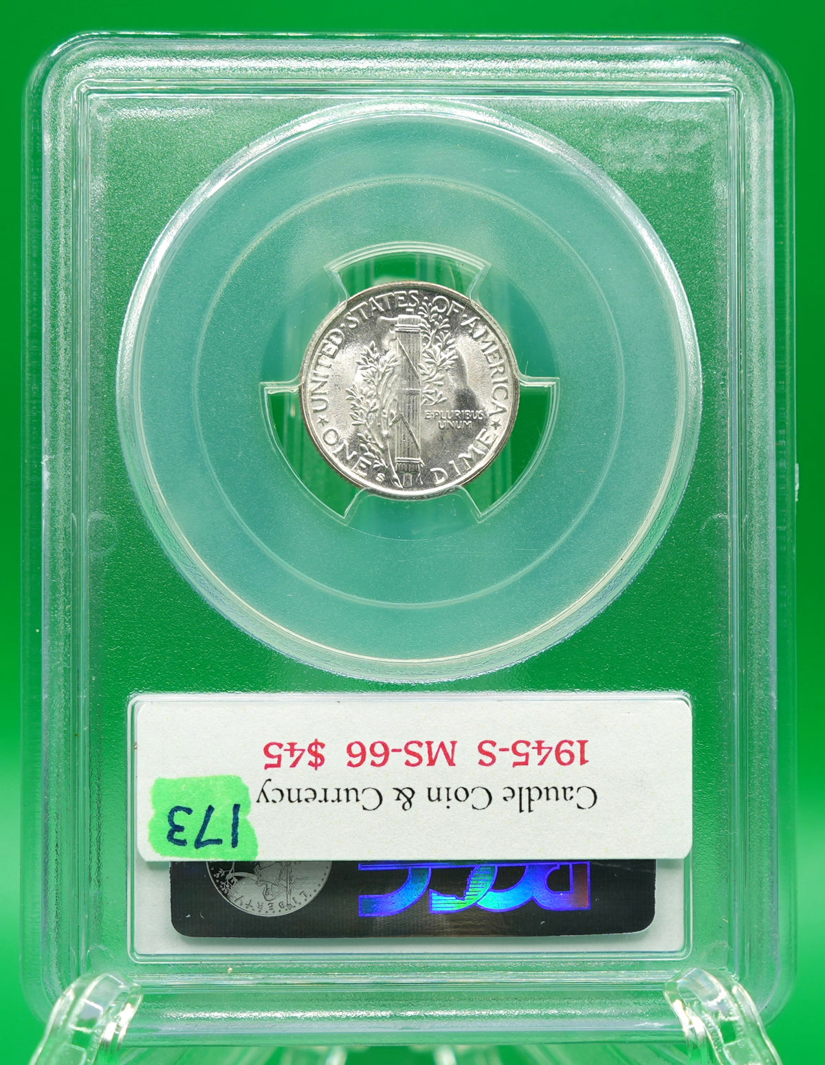 1945-S Mercury Dime MS 66 PCGS (173)