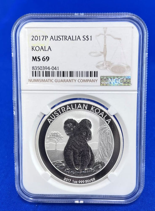 2017P Australia Koala 1 Oz MS 69 NGC (6)