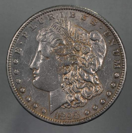 1898-S Morgan Dollar - Lightly Cleaned (20)
