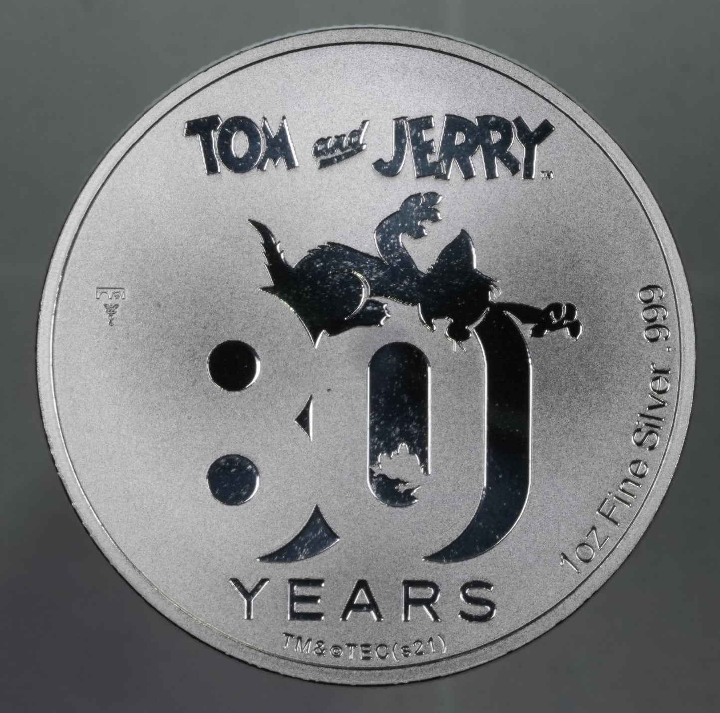 1 oz Silver Round - Tom & Jerry 80th Ann. (27)