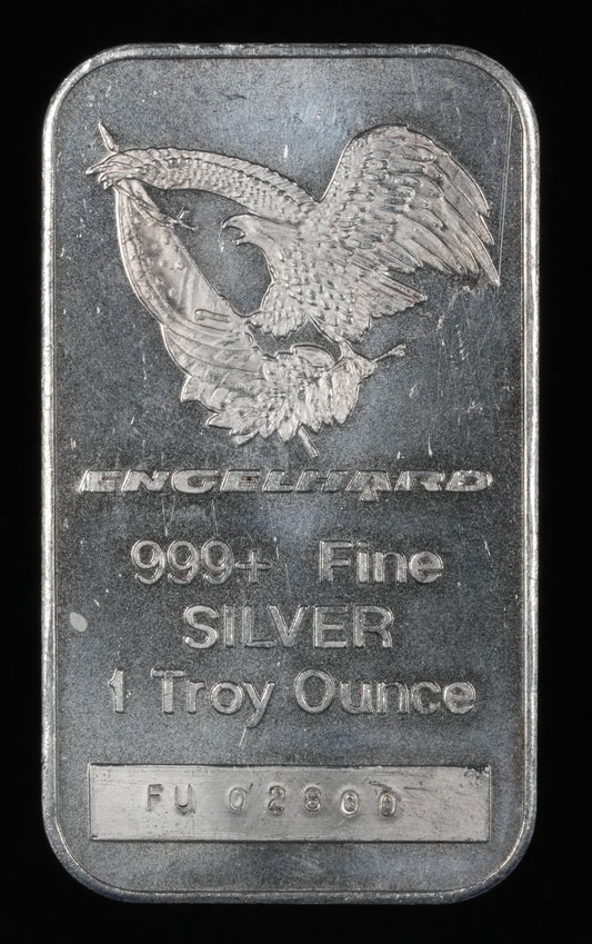 1 oz Silver Engelhard Bar (28)