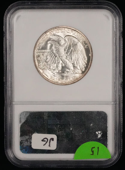1946-S Walking Liberty Half Dollar MS 64 NGC (15)