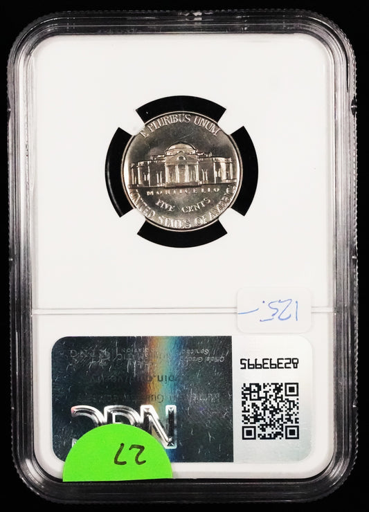 1942 Jefferson Nickel PF 66 NGC CAC (27)