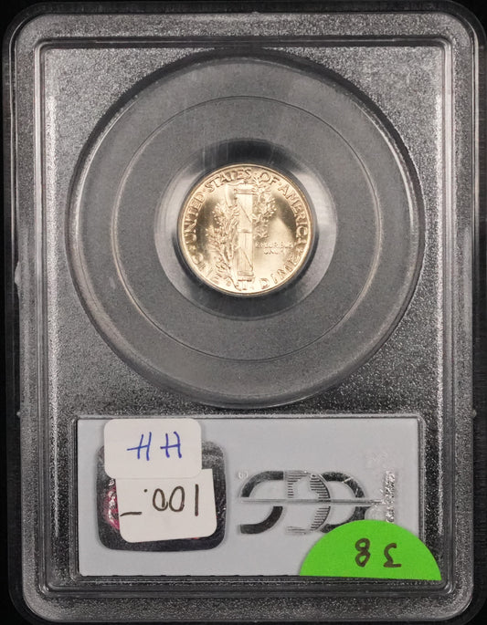 1941-S Mercury Dime MS 66 FB PCGS (38)
