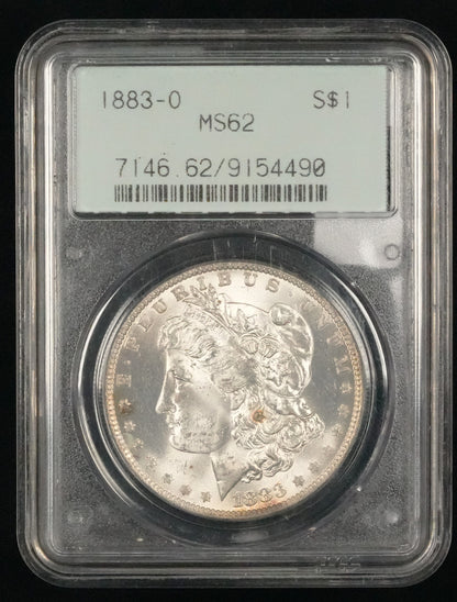 1883-O Morgan Dollar MS 62 OGH PCGS (41)