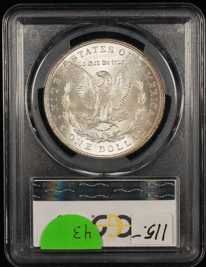 1887 Morgan Dollar MS 64 PCGS (43)
