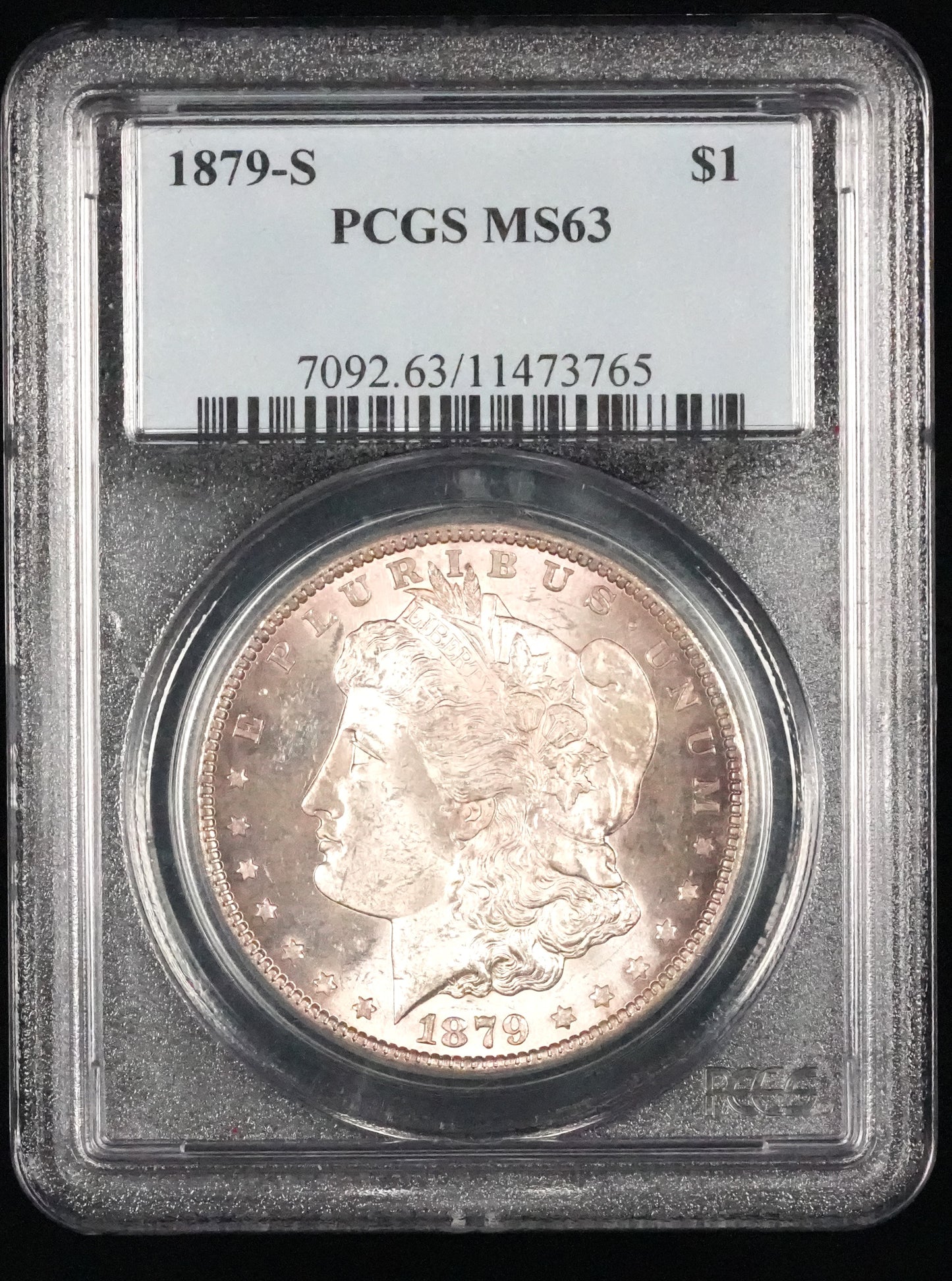 1879-S Morgan Dollar MS 63 PCGS (44)