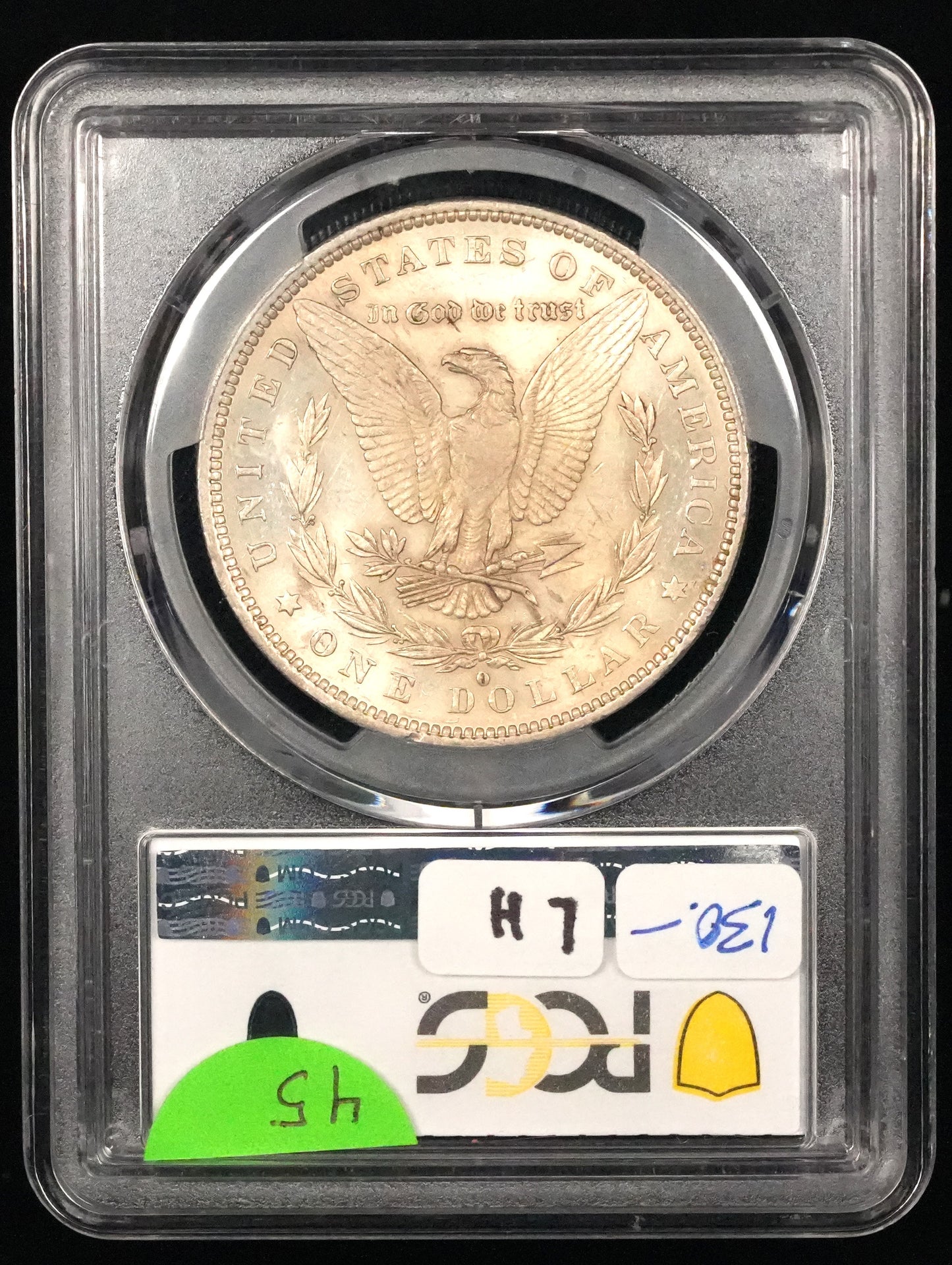 1882-O/S Weak Morgan Dollar AU 55 PCGS (45)