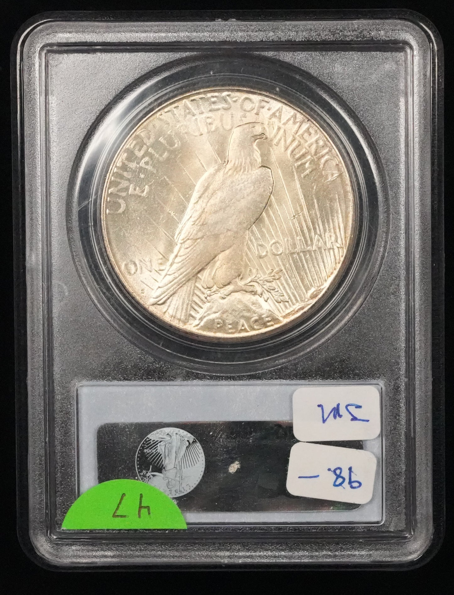 1922-S Peace Dollar MS 62 PCGS (47)