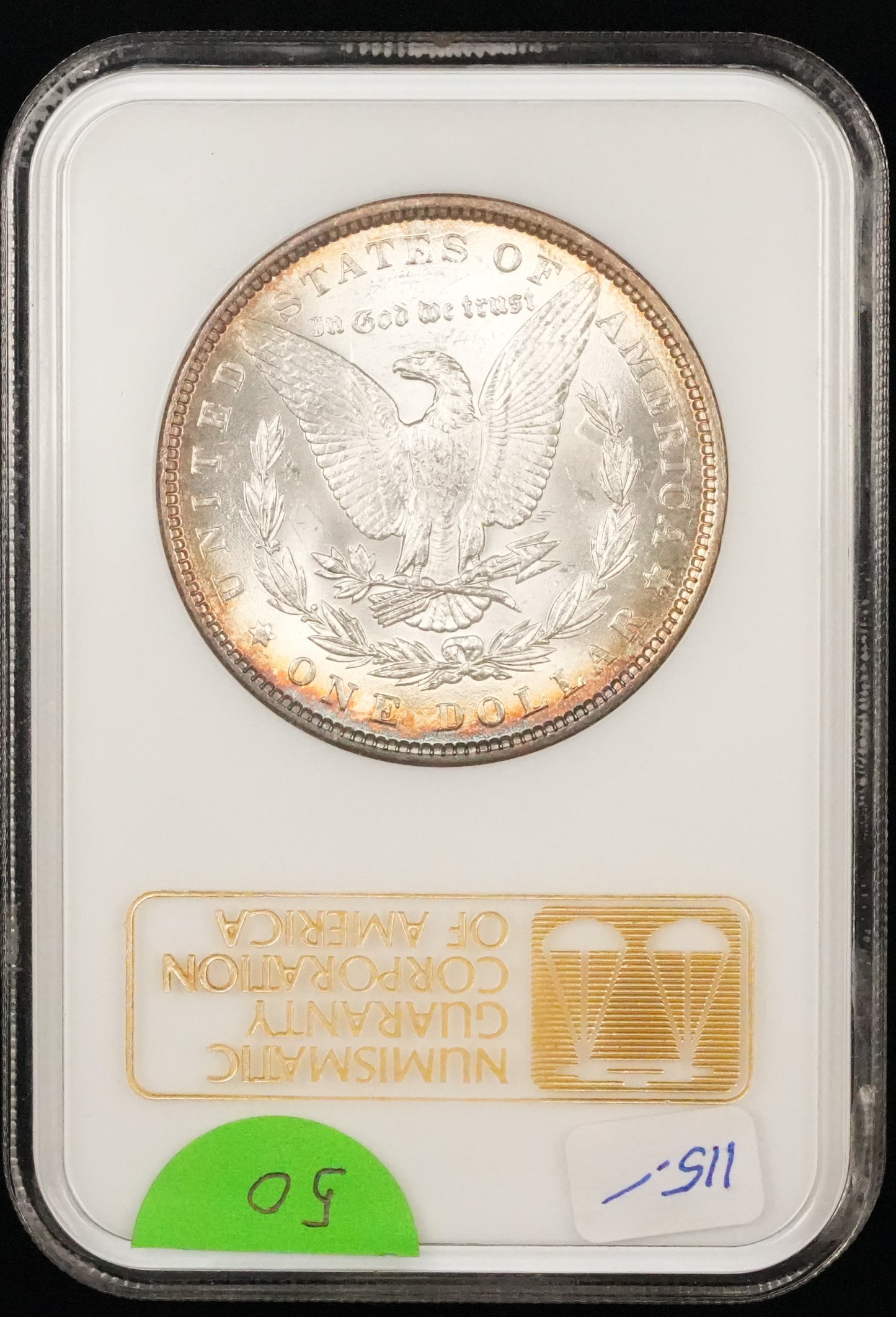 1887 Morgan Dollar MS 63 NGC (50)