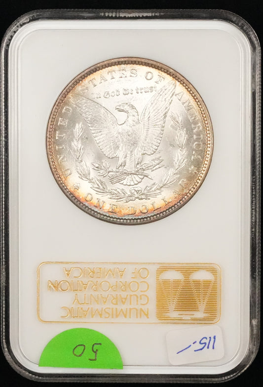 1887 Morgan Dollar MS 63 NGC (50)