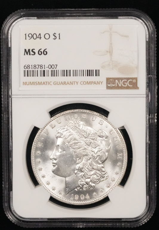 1904-O Morgan Dollar MS 66 NGC (51)