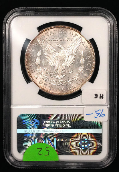 1897 Morgan Dollar MS 61 NGC (52)