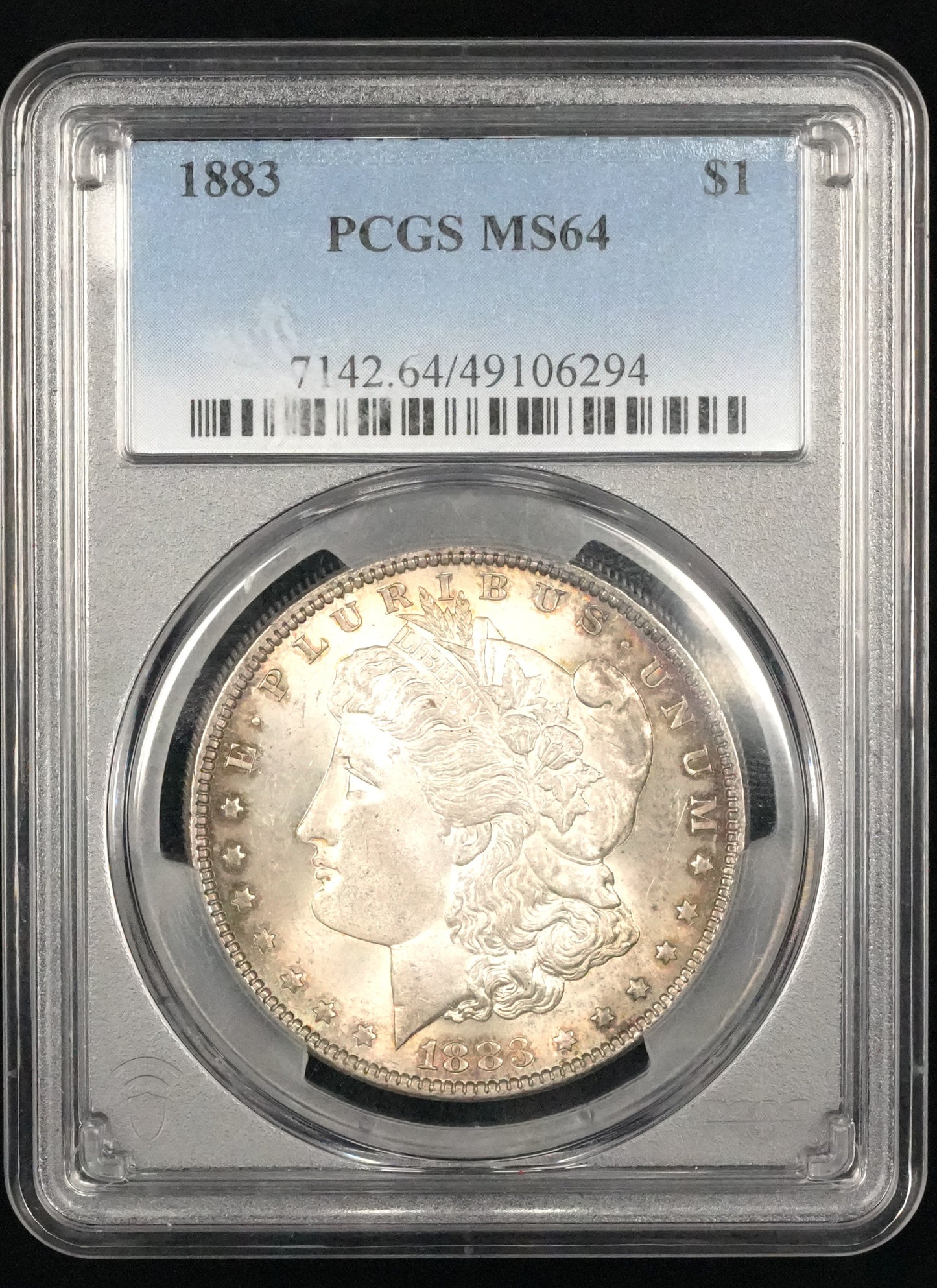 1883 Morgan Dollar MS 64 PCGS (56)