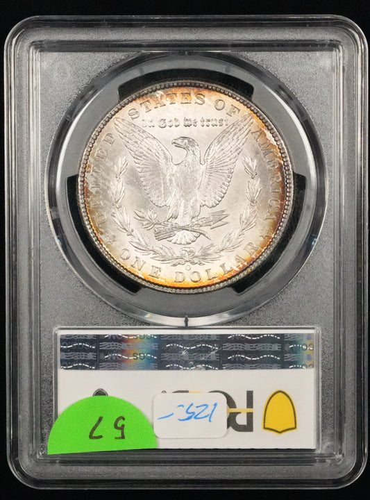 1902-O TONED Morgan Dollar MS 63 PCGS (57)