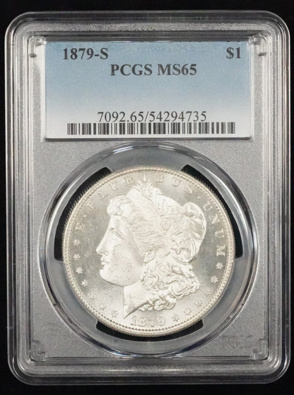1879-S Morgan Dollar MS 65 PCGS (64)