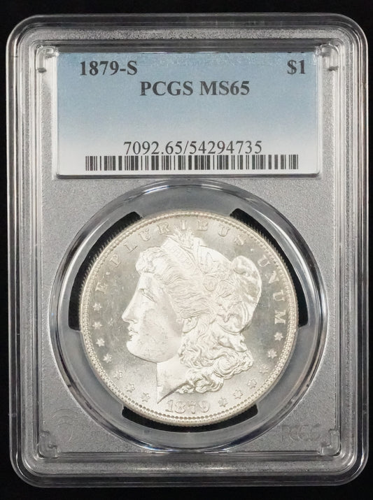 1879-S Morgan Dollar MS 65 PCGS (64)