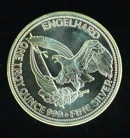 1987 - 1ozt Silver Engelhard Prospector Round (80)