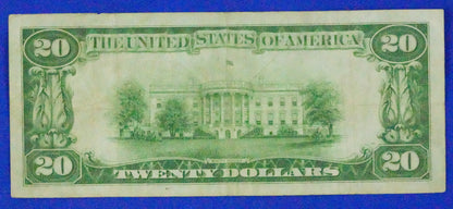 1928 $20 Gold Certificate (95)