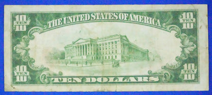 1929 $10 National Note - Hickory, NC (98)