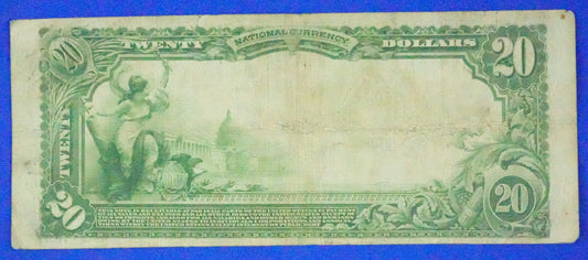 1902 $20 National Bank Note - Wilmington, NC - The Murchison Nat. Bank (102)