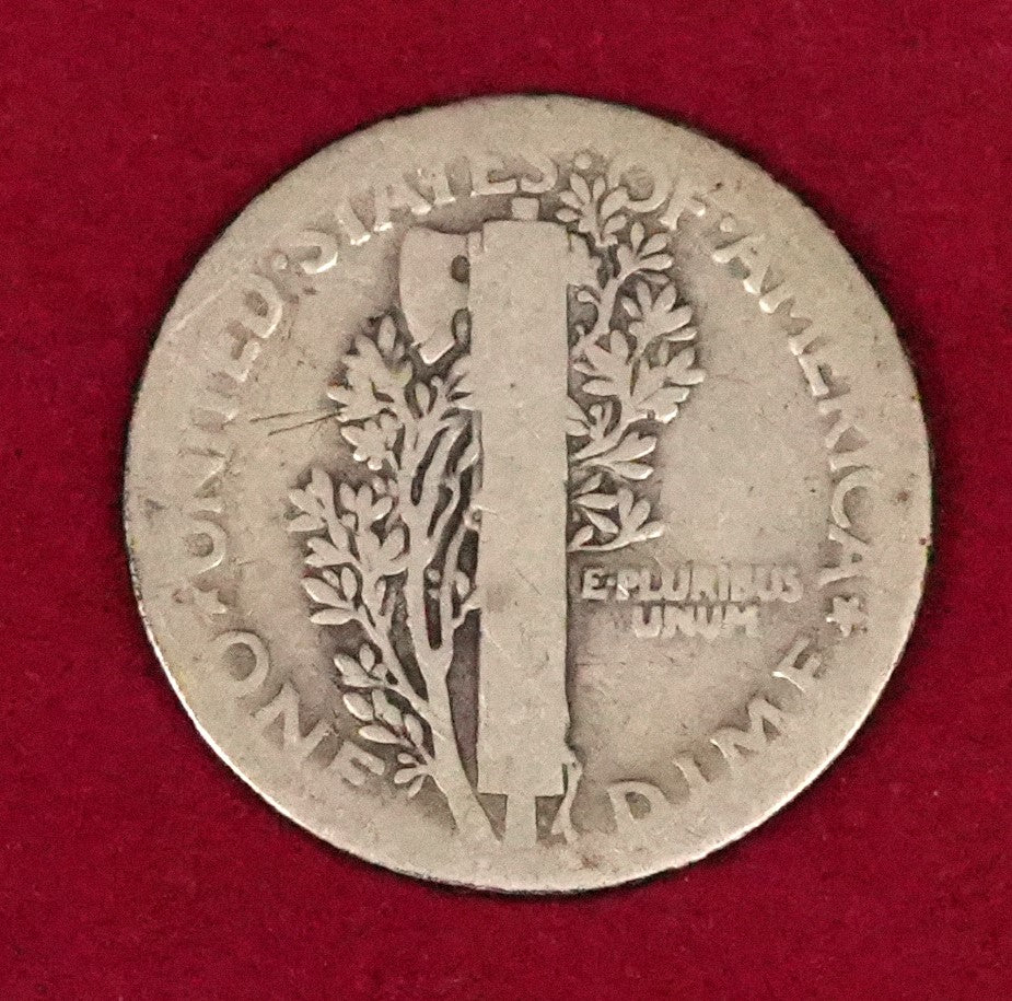 1921 Mercury Dime - RAW (110)