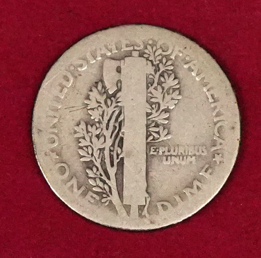 1921 Mercury Dime - RAW (110)