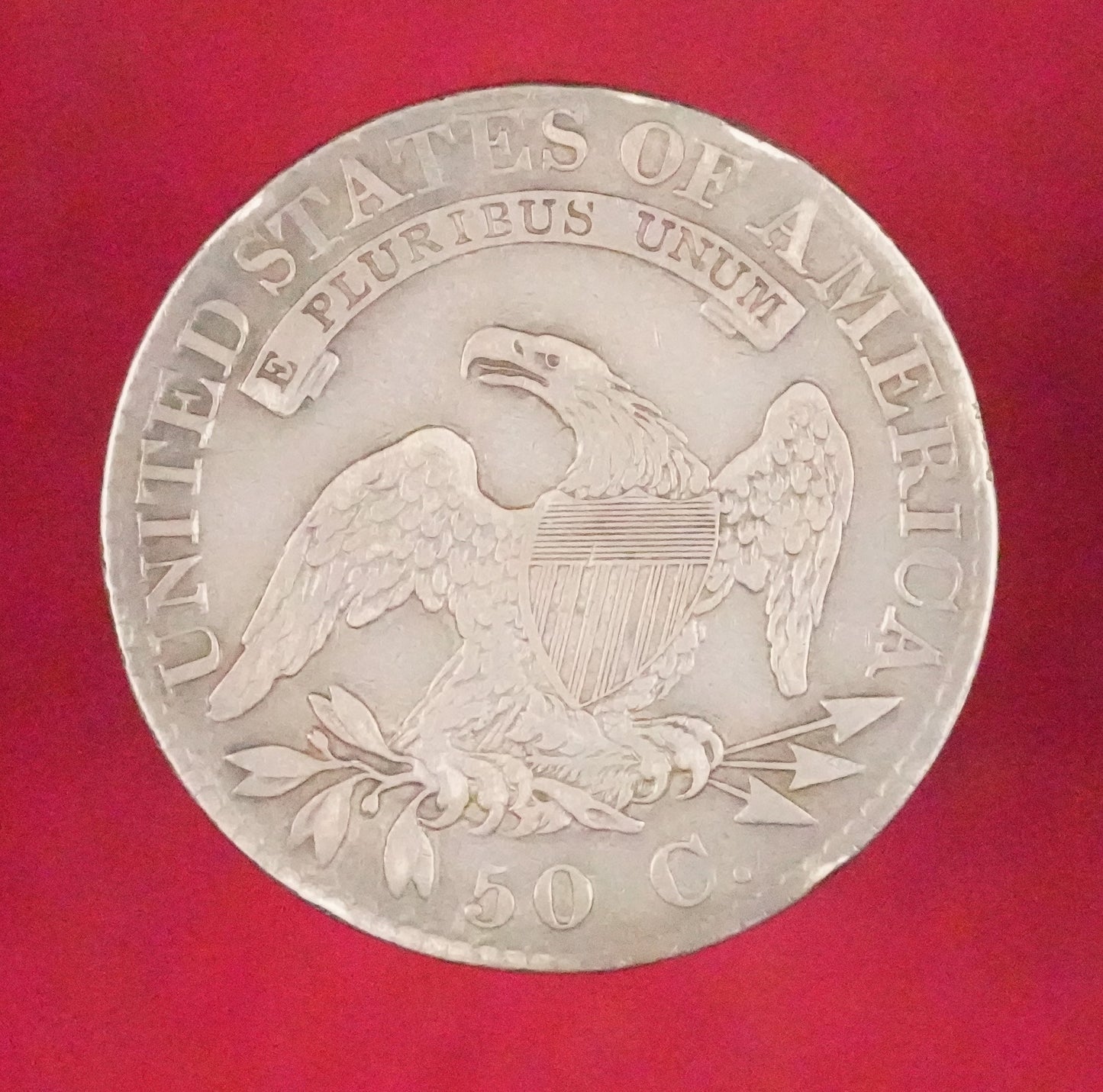 1824 Capped Bust Half Dollar - RAW (113)
