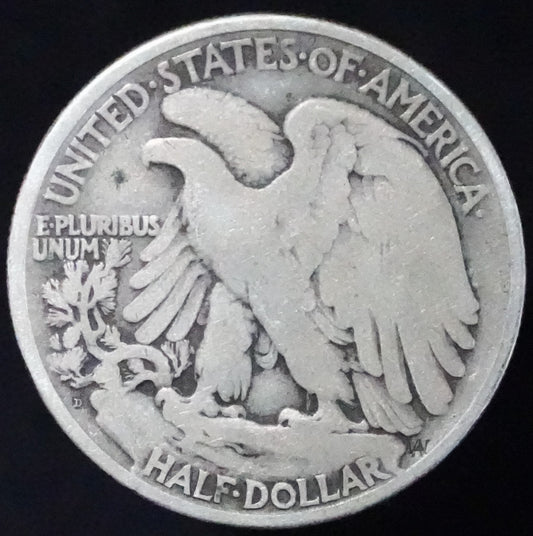 1921-D Walking Liberty Half Dollar (117)