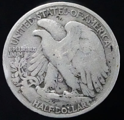 1917-D Walking liberty Half Dollar (15)