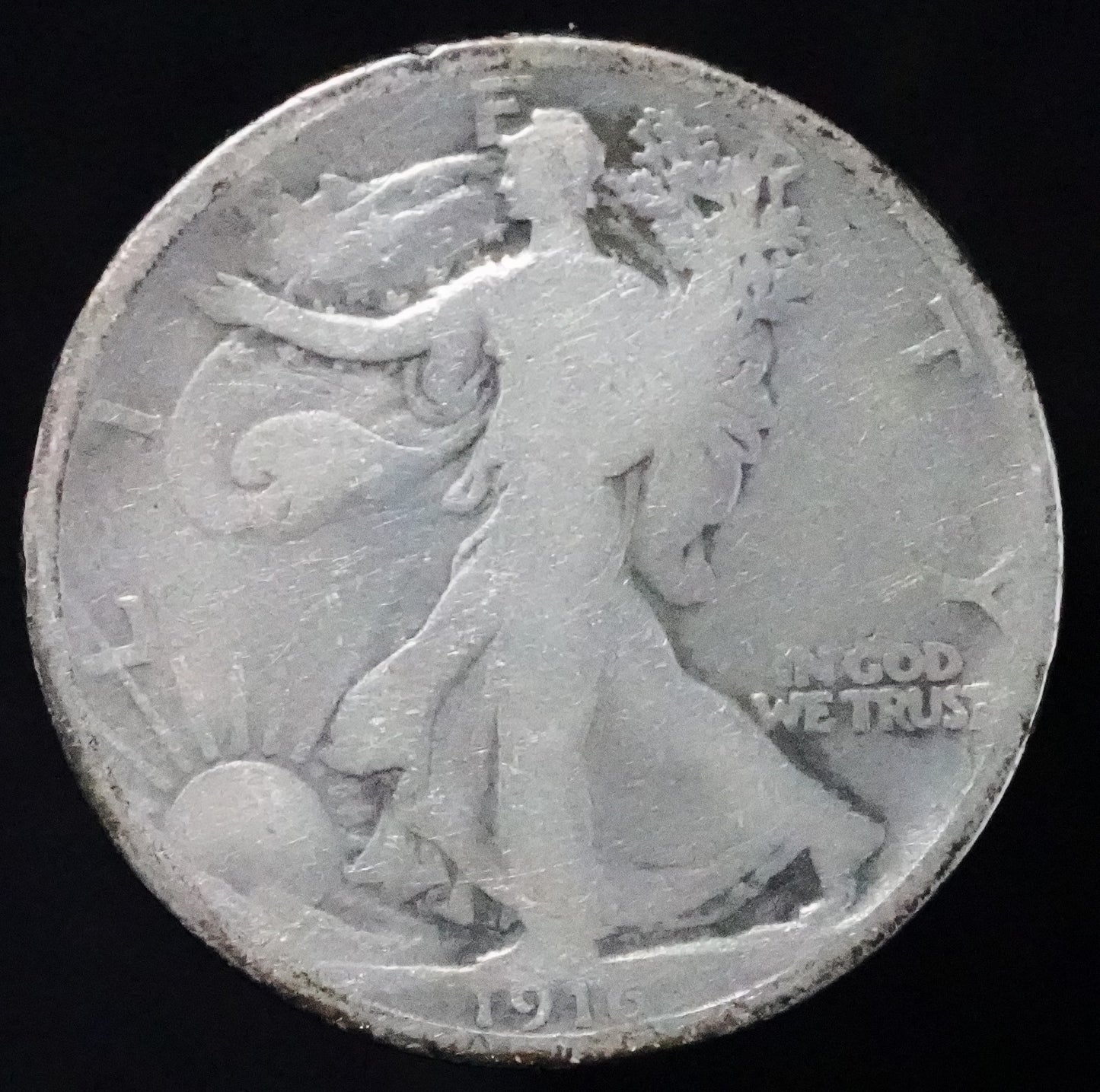 1916 Walking Liberty Half Dollar (10)