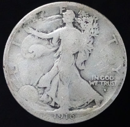 1916-S Obverse Mint Mark Walking Liberty Half Dollar (13)
