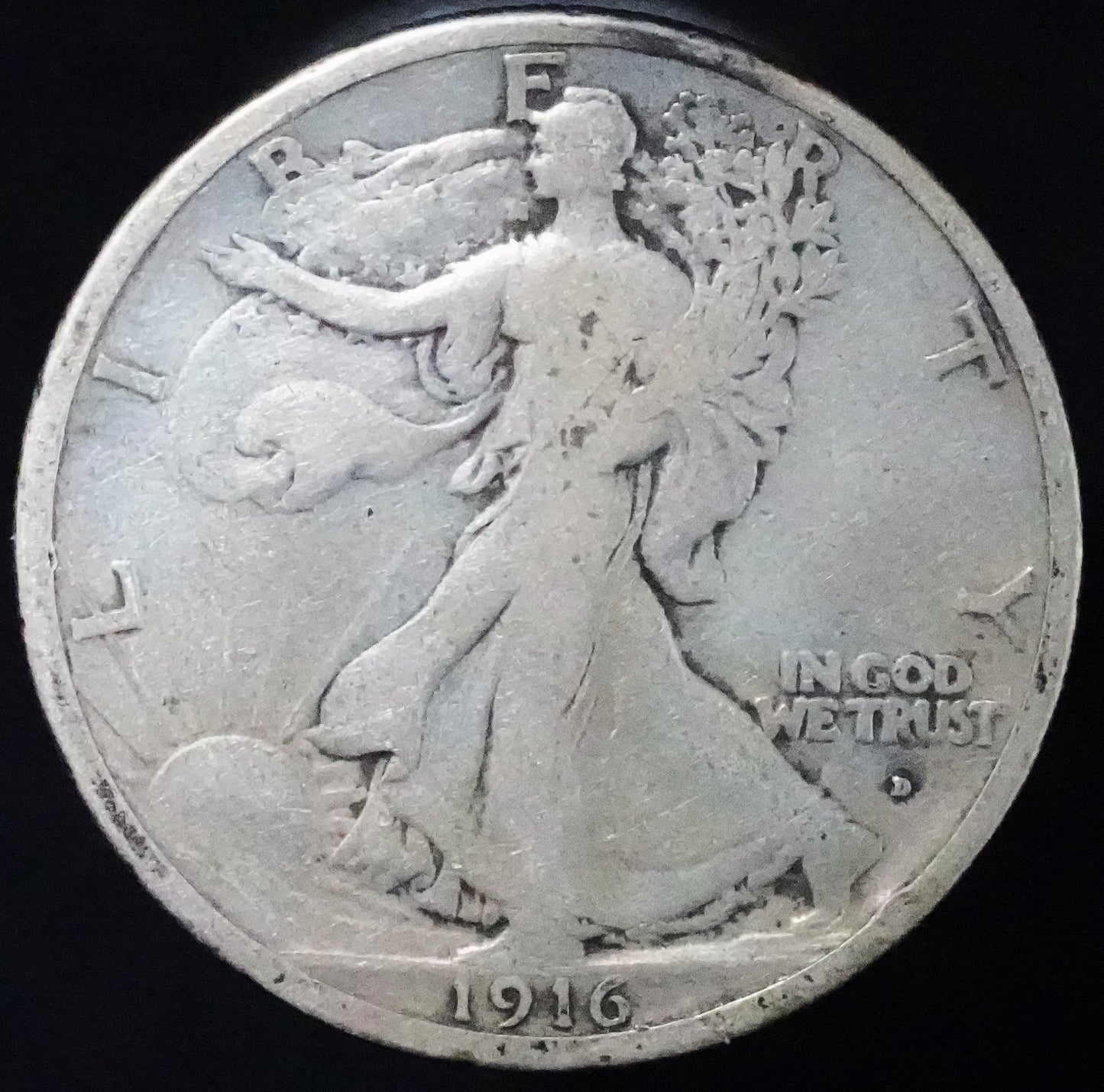 1916-S Obverse Mint Mark Walking Liberty Half Dollar (11)