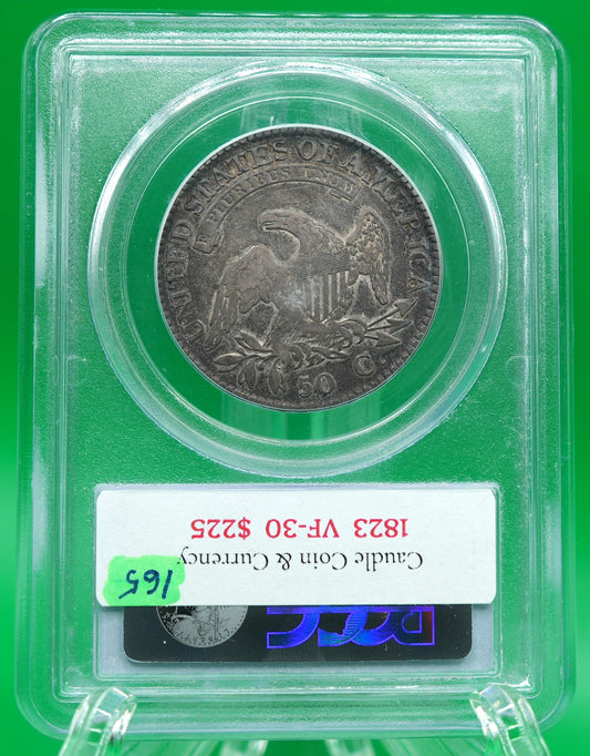 1823 Capped Bust Half VF 30 PCGS (165)