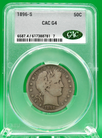 1896-S Barber Half G 04 CAC (169)