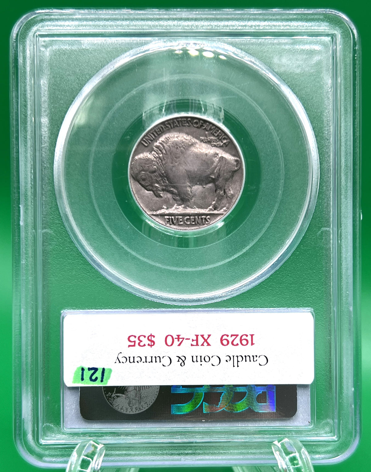 1929 Buffalo Nickel XF 40 PCGS (121)